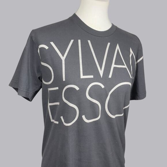 Sylvan Esso name print American Apparel shirt medium - Picture 3 of 7